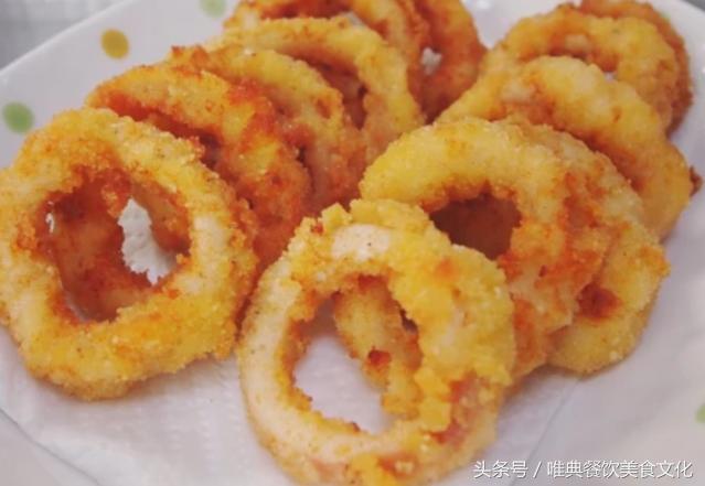 西安唯典餐饮美食文化教您做酥炸鱿鱼圈